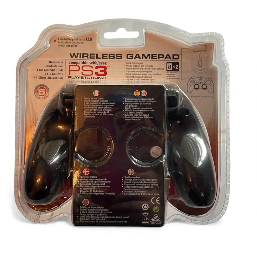 MadCatz Wireless PS3 Controller - Black